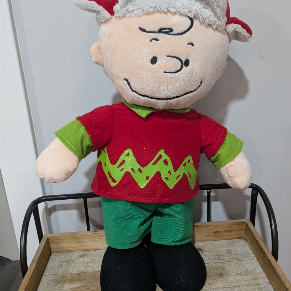 Peanuts Red and Green Plush
